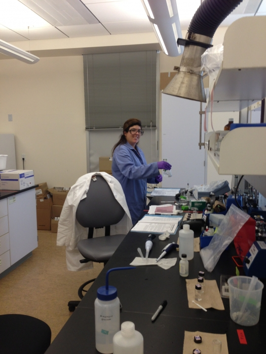 Marina Feraud: analyzing water quality samples